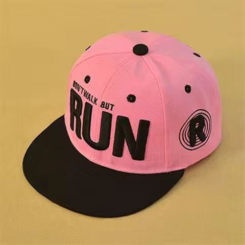 "RUN" Embroidered Hip-Hop Cap