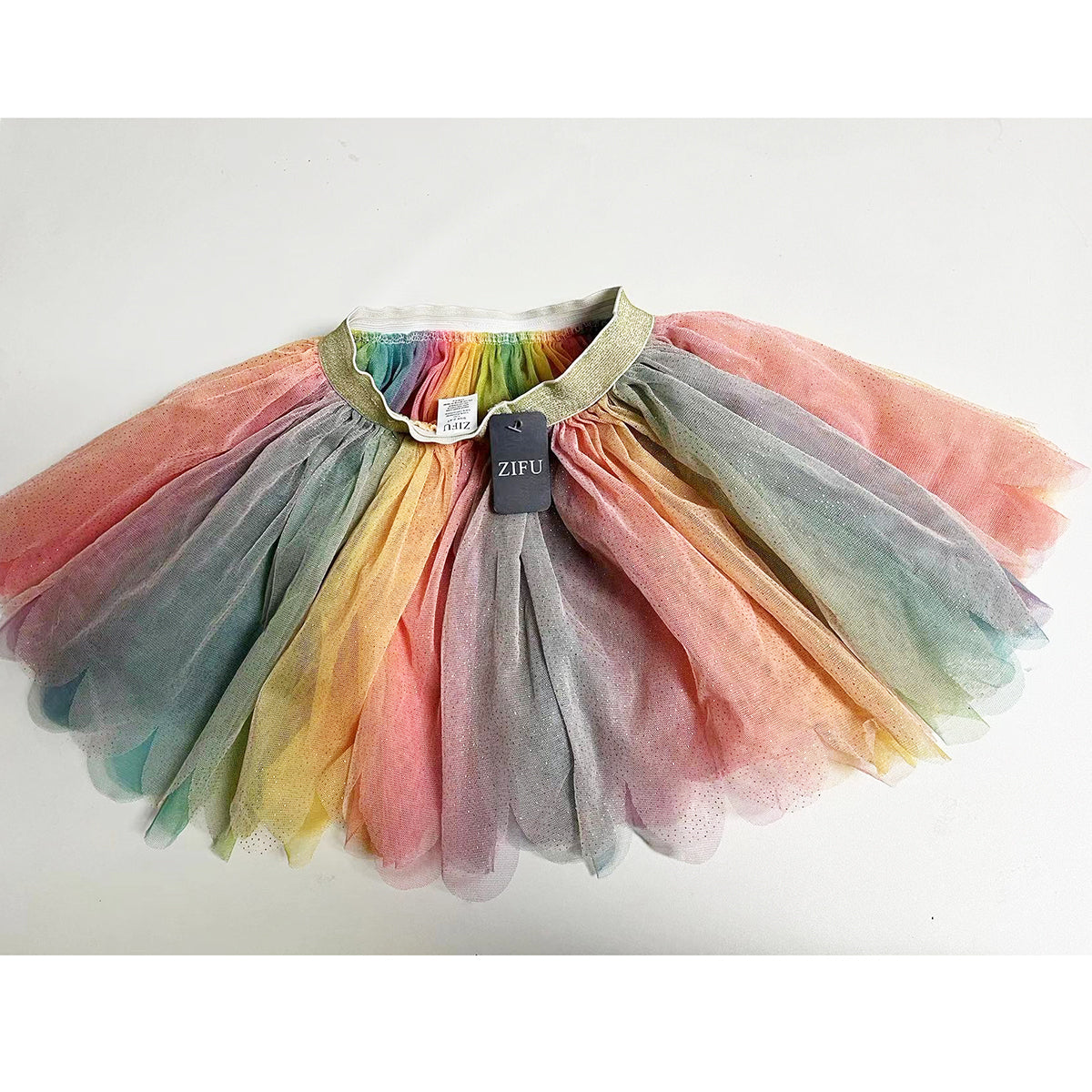 ZIFU's Rainbow Dream Skirt: Color your world with joy.