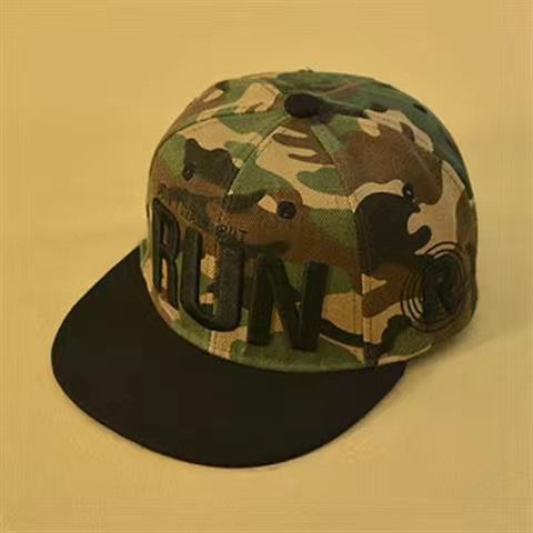 "RUN" Embroidered Hip-Hop Cap