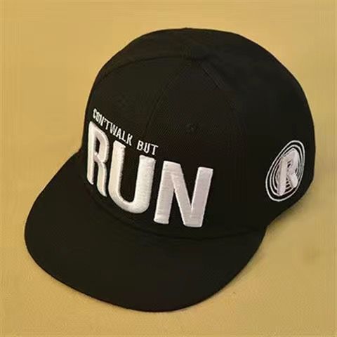 "RUN" Embroidered Hip-Hop Cap