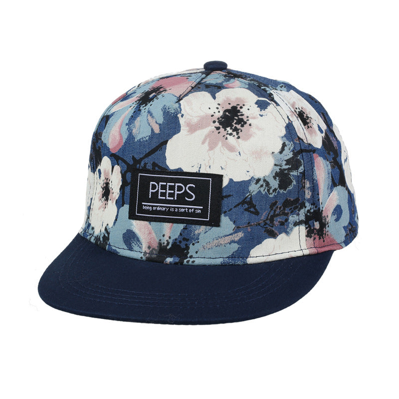 "PEEPS" Anti-Ordinary Floral Snapback Cap