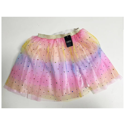 ZIFU "Celestial Dream" Gradient Tulle Skirt